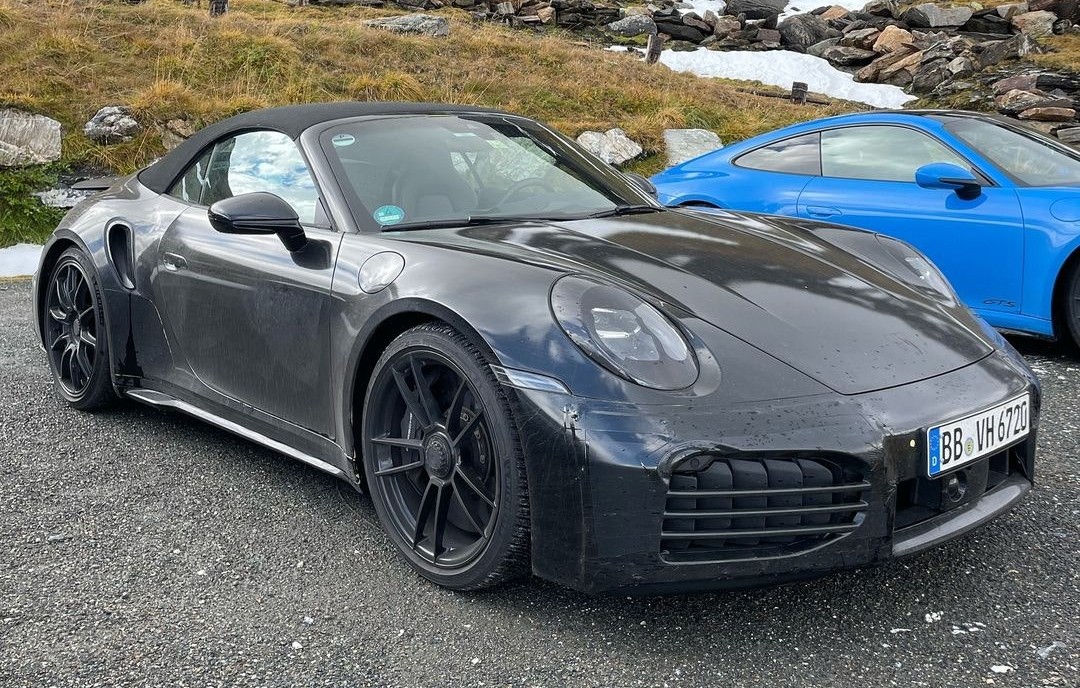 came across something very interesting up on the großglockner a 992.2 turbo