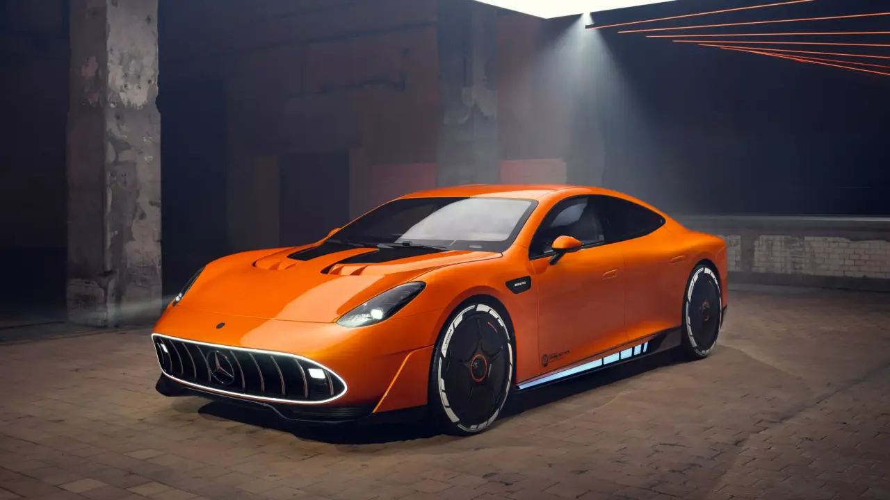 AMG 1,300마력 이상 고출력 전기로 간다 – GT XX 콘셉트 공개