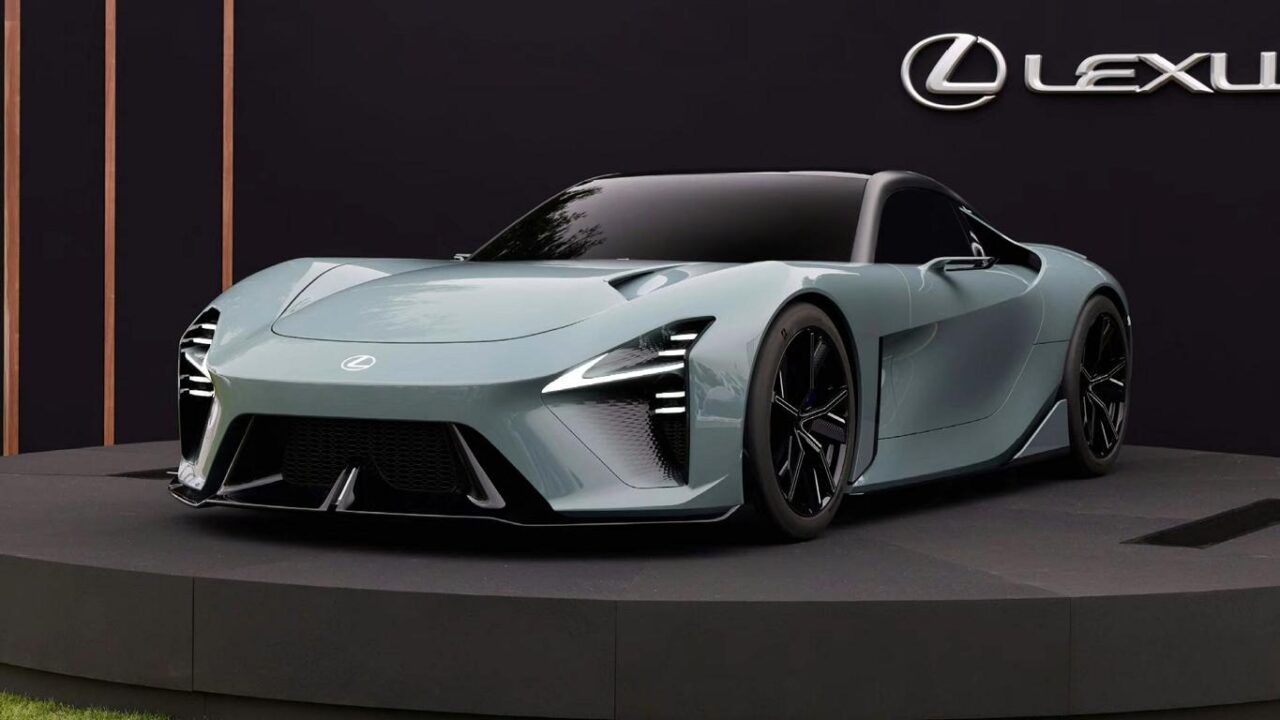 렉서스, LFA 후계자 '스포츠 컨셉(Lexus Sport Concept)' 공개...600마력 V8 엔진 탑재 예상