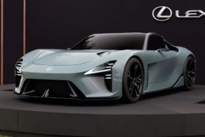 렉서스, LFA 후계자 '스포츠 컨셉(Lexus Sport Concept)' 공개...600마력 V8 엔진 탑재 예상