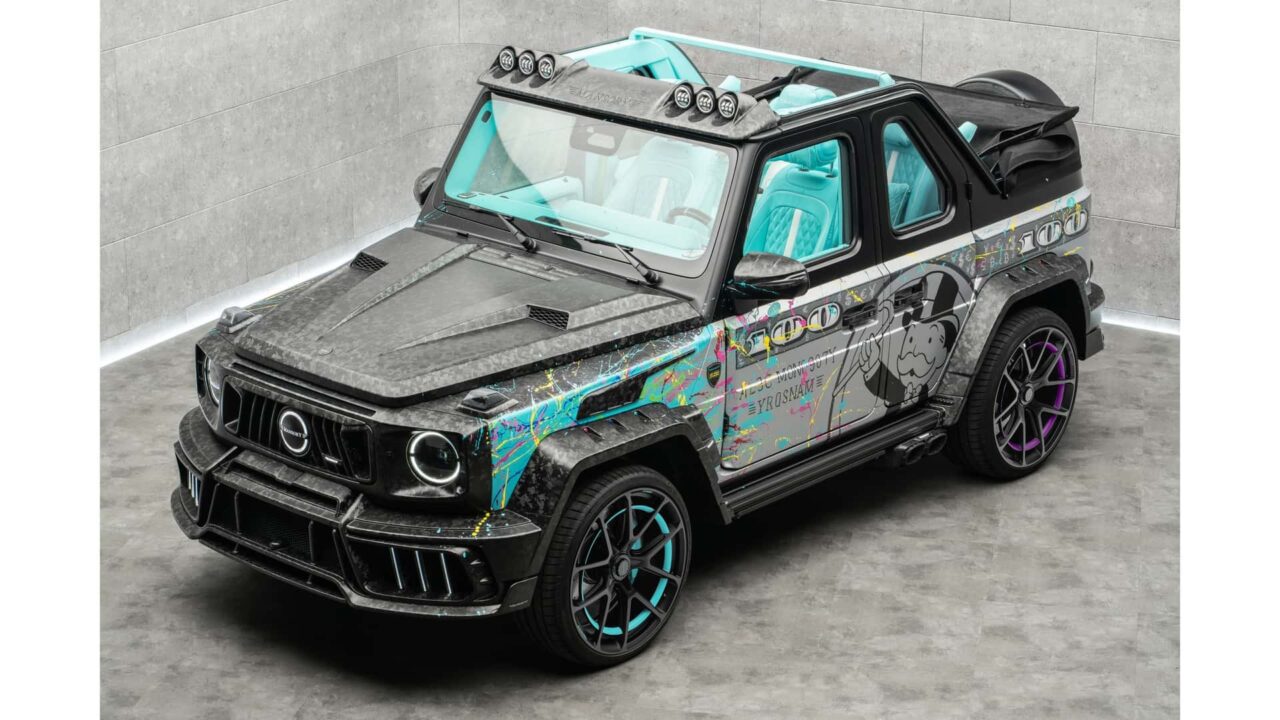 만소리, AMG G 63을 팝아트 카브리올레로 재창조