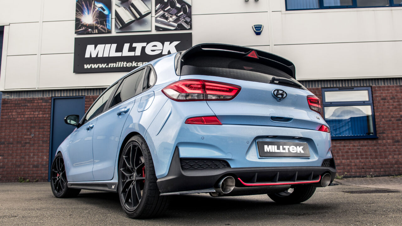 밀텍 스포츠(Milltek Sport), 현대 N 전용 모터스포츠 배기 시스템 출시