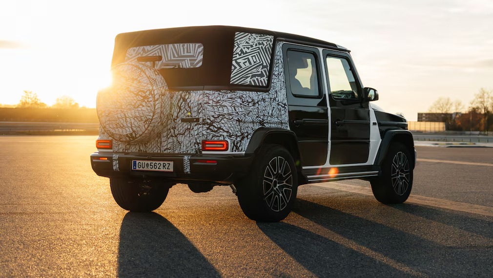 메르세데스 G클래스 카브리올레 프로토타입 공개...4도어 확정