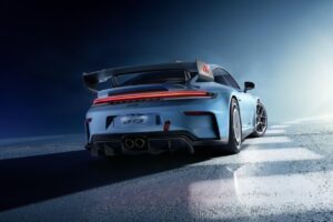 포르쉐, 540kg 다운포스로 무장한 911 GT3의 기록 단축 비결 공개 포르쉐, 540kg 다운포스로 무장한 911 GT3의 기록 단축 비결 공개