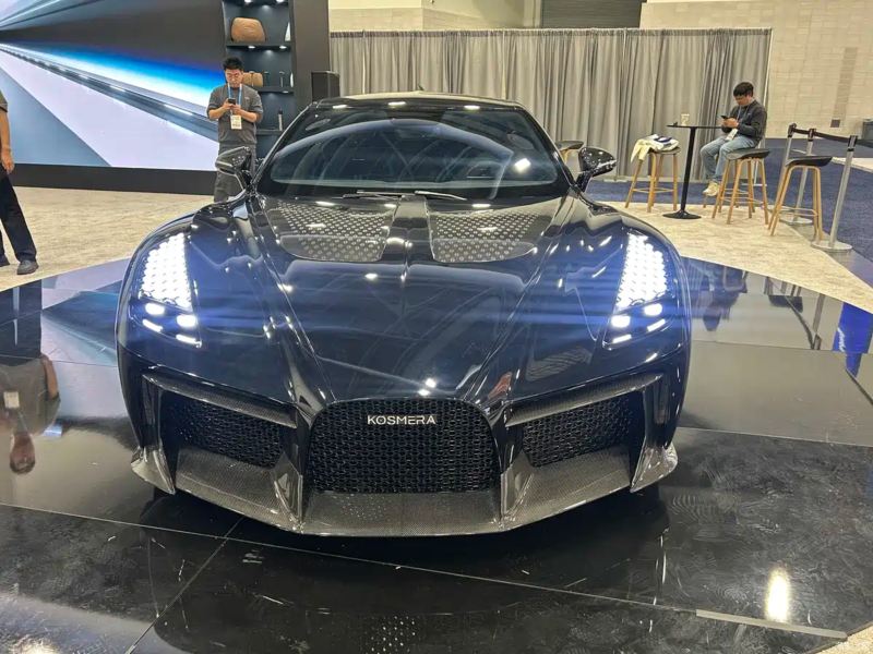 부가티 닮은꼴 논란 딛고 CES 무대에 선 중국 하이퍼카, 드리미 코스메라 3종 공개