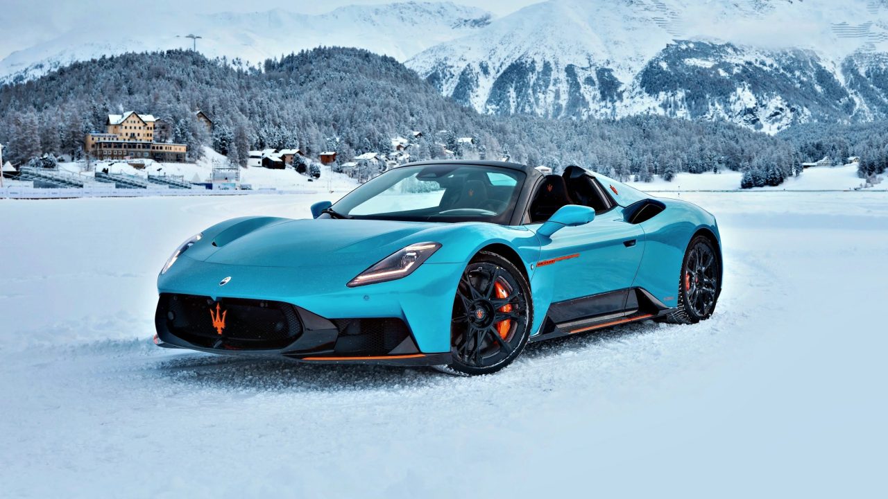 마세라티, 설원의 무대서 MCPURA ‘프로즌 마그마’ 최초 공개