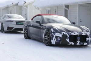 V6 그대로, 출력은 더?…마세라티 그란투리스모 부분변경 테스트 포착