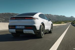 포르쉐 카이엔 쿠페 일렉트릭, 공기저항계수 0.23…SUV보다 18km 더 간다