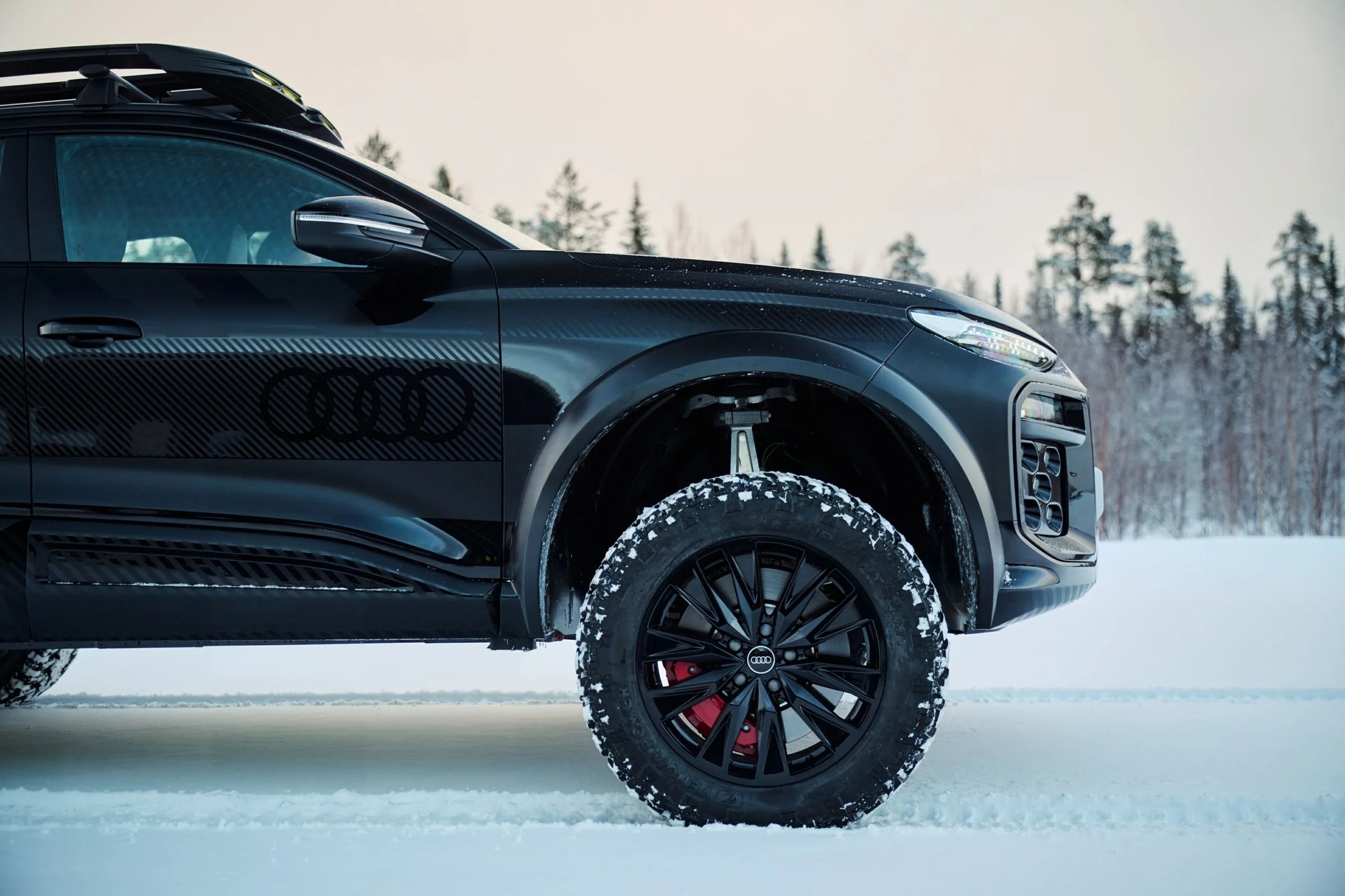 Audi unveils Q6 e-tron offroad concept
